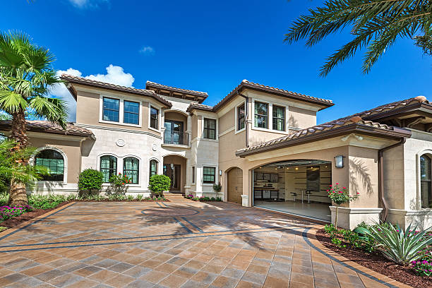 Residential Paver Driveway in Lake Mary Jane, FL